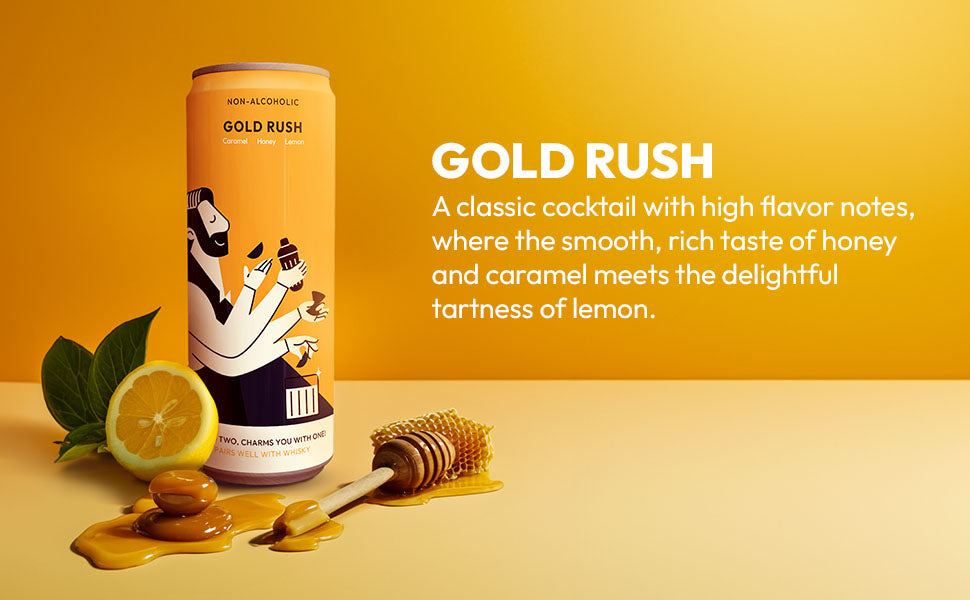 TopCan Gold Rush Mixer - Turn your can into a glass